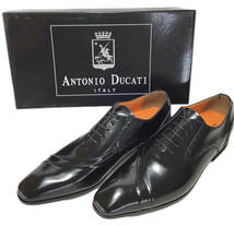 ANTONIO DUCATI アントニオデュカティ DC1191 26.5cm ブラック(BLACK) 紳士 メンズビジネス 革靴_画像1