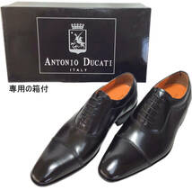 ANTONIO DUCATI アントニオデュカティ DC1173 26.0cm ブラック(BLACK) 紳士革靴/ビジネス_画像1