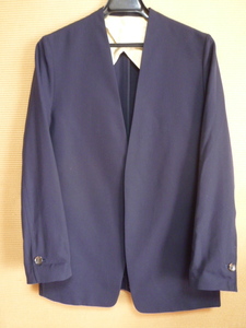  unused *ADAM ET ROPE Adam et Rope jacket outer garment 38 navy blue 