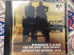 Ronnie Lane★中古CD/EU盤「ロニー・レーン～Anymore For Anymore...Plus」