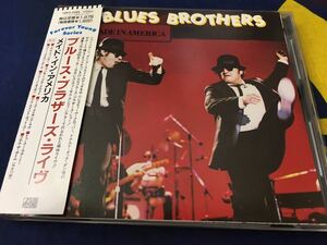 The Blues Brothers★中古CD国内盤帯付「ブルース・ブラザーズ～ライヴ・メイド・イン・アメリカ」