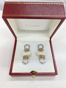 Cartier カルティエ 925刻印 シルバー カフスボタン カフリンクス