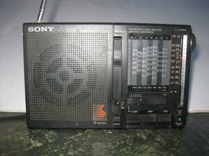 【1円～SONY】ソニー ラジオ ICF-7600A ソニー株式会社15年勤続記念 記念品 FM/MW/SW 9BAND RECEIVER