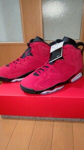 1円スタート　新品未使用　NIKE　ナイキ　AIR JORDAN6 RETRO Toro Bravo エアジョーダン6 レトロ レッド トロブラボー　CT8529-600 29.0cm