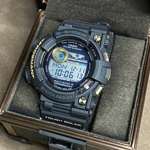 1円～ 中古 CASIO G-SHOCK FROGMAN GWF-1000G-1JR カシオ Gショック フロッグマン 黒金蛙 GWF-1000 電波ソーラー腕時計