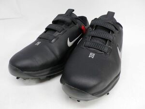 49●a302☆【25.5】中古美品　ナイキ　ゴルフシューズ　CD6302-001　ファストフィット　タイガーウッズ　NIKE GOLF　現状