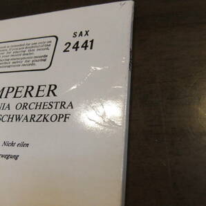 175g重量復刻盤☆英TESTAMENT・SAX 2441☆マーラー:交響曲第4番☆シュワルツコップ（ソプラノ）クレンペラー（指揮）フィルハーモニア管の画像6