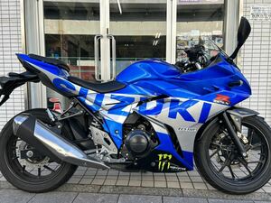 スズキ　GSX250R MotoGPカラー　ETC付き　メーター距離10334km 実働車　アウトレット出品です