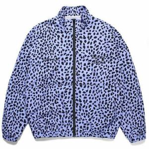 WACKO MARIA GRAMICCI LEOPARD TRACK JACKET purple