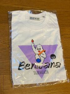 希少 新品 紅花国体 たいきくん キッズ 140 半袖 Tシャツ 山形 国体 べにばな国体 未使用