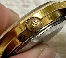 ERNEST BOREL アーネストボレル 自動巻き 腕時計 t-4702 5348 GOLDPLATED G10M ベゼル 稼動品 ビンテージ アンティーク_画像5