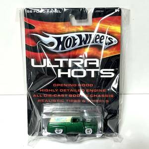 【新品】ホットウィール ウルトラホッツ 56 フォード　パネルバン　FORD ULTRAHOTS CHEVY TRUCK グリーン　ホットロッド　ロカビリー