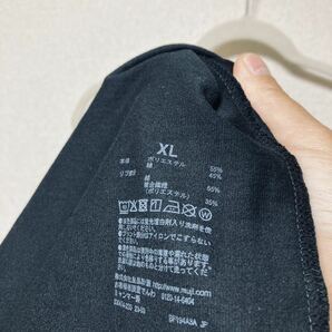 新品未使用品 2023 ムジラボ 天竺編みクルーネック 長袖Ｔシャツ カットソー サイズXL ブラックの画像4