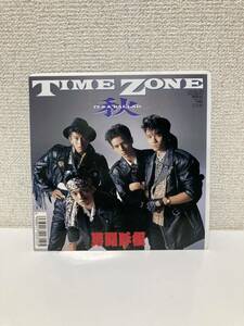 美品 EP レコード 男闘呼組 / TIME ZONE