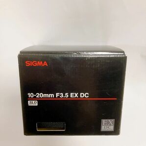 【店頭展示・未使用品】 SIGMA 超広角ズームレンズ 10-20mm F3.5 EX DC HSM ニコン用 APS-C専用