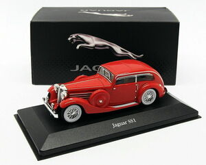 【海外限定! 稀少色!】Ж ATLAS 1/43 JAGUAR SS1 Airline 1935 RED Ж ジャガー SS1 エアライン 1935 赤 アトラス Ж Daimler デイムラー