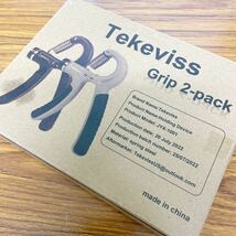 【未使用】Tekeviss★握力増強器 エクササイズ 指手首力 握力調整抵抗 5kg-60kg リハビリや筋力強化に握力トレーナー 送料込_画像8