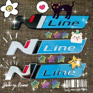 【新製品！】N-LINE　エンブレム（ブルーシリーズ）HONDA　Nシリーズ等