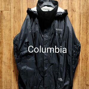 Columbia コロンビア マウンテンパーカー ナイロンジャケット ブラック XL