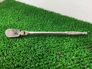 【中古品】★Snap-on 3/8 差し込み ラチェット 首振り ロング FLF80 / IT6NXU66W6V0