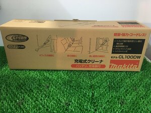 【未使用品】★makita(マキタ) 10.8v充電式クリーナー (1.3Ahバッテリx1/充電器) CL100DW / ITNU1JTUGABC