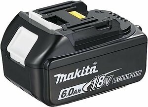 【未使用品】★makita(マキタ) 18V6.0Ahリチウムイオンバッテリー残量表示付 BL1860B (A-60464) / ITGRJE4KS51C