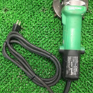 【中古品】★HiKOKI(旧日立工機) 電気ディスクグラインダ トイシ径100mm×厚さ最大6mm×穴径15mm AC100V G10B3 / ITXKRLM5A1ITの画像1