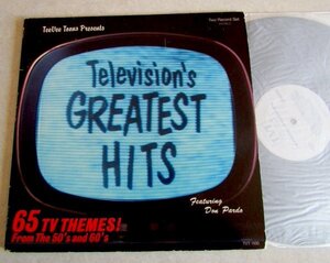 【LP】Television's Greatest Hits / 65 TV Themes! From The 50's And 60's / 2LP