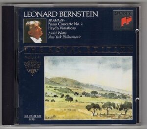 Brahms : Piano Concerto No. 2 , Haydn Variations / Andre Watts / Leonard Bernstein