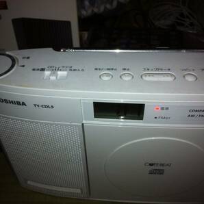 TOSHIBA 東芝　CDラジオ　TY-CDL5