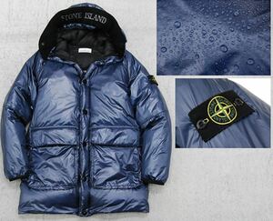 STONE ISLAND ダウンジャケット/S/ナイロン/NVY/691570821/デザイナーズ/ワッペン有/PERTEX サイズ感バルトロのLサイズ