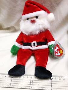 ^Ty Beanie babes Beanies soft toy Santa Claus 