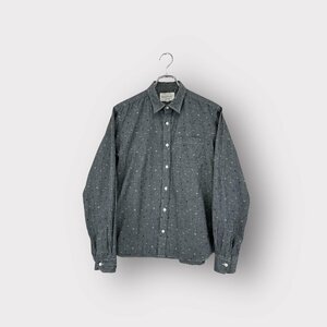 URBAN RESEARCH アーバンリサーチ 長袖シャツ ドット グレー系 サイズ40 トップス メンズ ヴィンテージ セレクト ネ