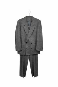 Christian Dior gray wool set up クリスチャンディオール スーツ セットアップ サイズ86 グレー ヴィンテージ 8 買