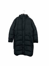 HUGO BOSS down jacket ヒューゴボス ダウンジャケット ロング ブラック サイズM フード取り外し可 アウター メンズ ヴィンテージ 10_画像1