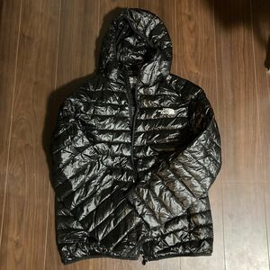 The North Face ダウンジャケット 3xl 黒　海外　折りたたみ可 ノースフェイス