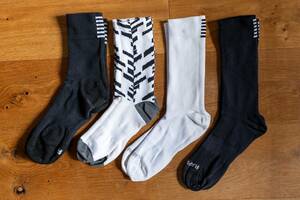 【Rapha】Pro Team Socks Mサイズ 4組セット！ラファ プロチームソックス winter socks long データプリント