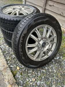 スタッドレス！！155/70R13 YOKOHAMA 中古　6〜7山　2シーズン使用　ワゴンR ライフなど　エブリ