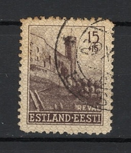 ドイツ 第二次世界大戦占領地区 エストニア 未使用切手 1941年 (3)