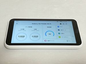 SAMSUNG Galaxy 5G Mobile Wi-Fi SCR01 モバイルルーター 起動確認済 