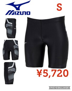 [ new goods ]Mizuno Mizuno *MTC racing tights half track-and-field U2MBA01309 men's lady's * black S*5720 jpy * Rakuten and downward running marathon 