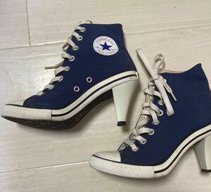 CONVERSE コンバース　オールスター 希少ヒール　　サイズ23cm 週末お値下げ中！