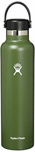 【中古】Hydro Flask(ハイドロフラスク) HYDRATION_スタンダード_24oz 709ml 08オリーブ 5089015 24oz