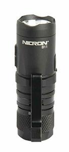 【中古】Nicron ニクロン 高輝度ミニLEDライト B11 明るさ最大950ルーメン 明るさ4段階調節可能 IP68対応 超硬アルミボディ採用で頑丈 360