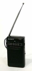 【中古】SONY ソニー ICF-S14 ブラック FM/AMハンディポータブルラジオ