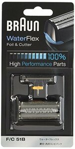 【中古】ブラウン シェーバー替刃 Water Flex用 ブラック F/C51B【正規品】