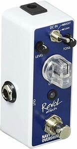 【中古】Revol effects レヴォルエフェクツ エフェクター オーバードライブ NAVY BLUE OVERDRIVE EOD-01