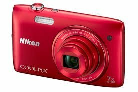 【中古】Nikon COOLPIX S3400 RED ニコン クールピクス レッド