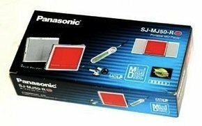 【中古】Panasonic パナソニック ポータブルＭＤプレーヤー SJ-MJ50-R