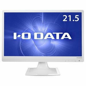 【中古】I-O DATA ブルーライト低減機能付き 21.5型ワイド液晶ディスプレイ ホワイト LCD-AD222EW